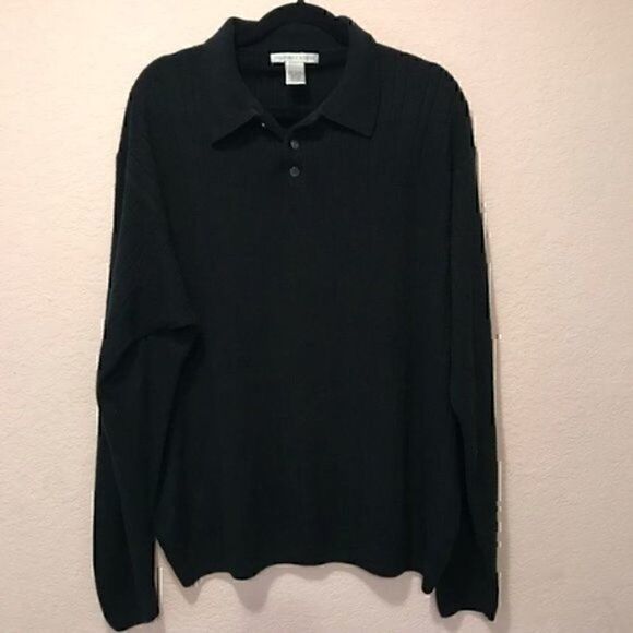Geoffrey Beene Black Top. Soft material. XXL. - Picture 2 of 5